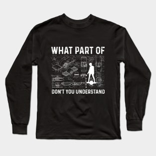 onewheel electric skateboard onewheel float life Long Sleeve T-Shirt